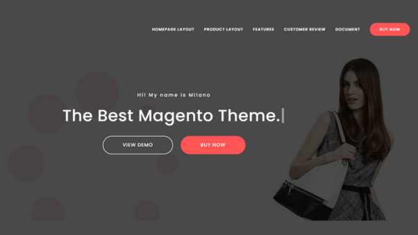 magento milano theme