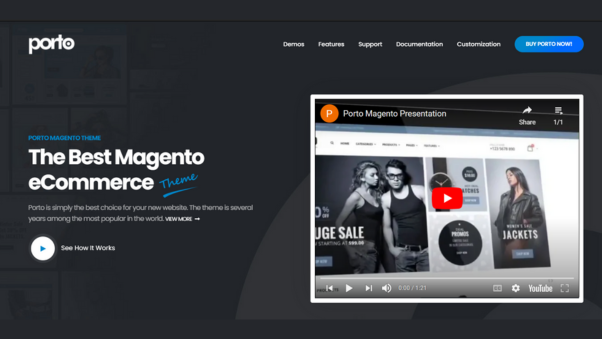 magento porto theme