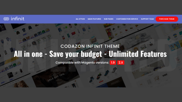 magento infinit theme