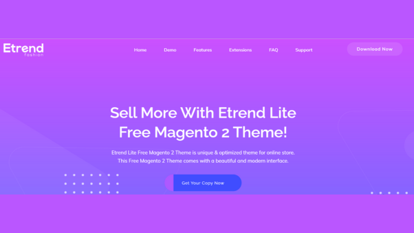 magento Etrend Lite theme