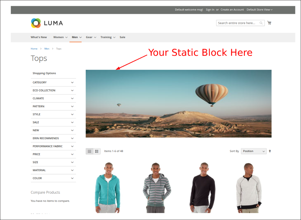 Clear the Magento cache